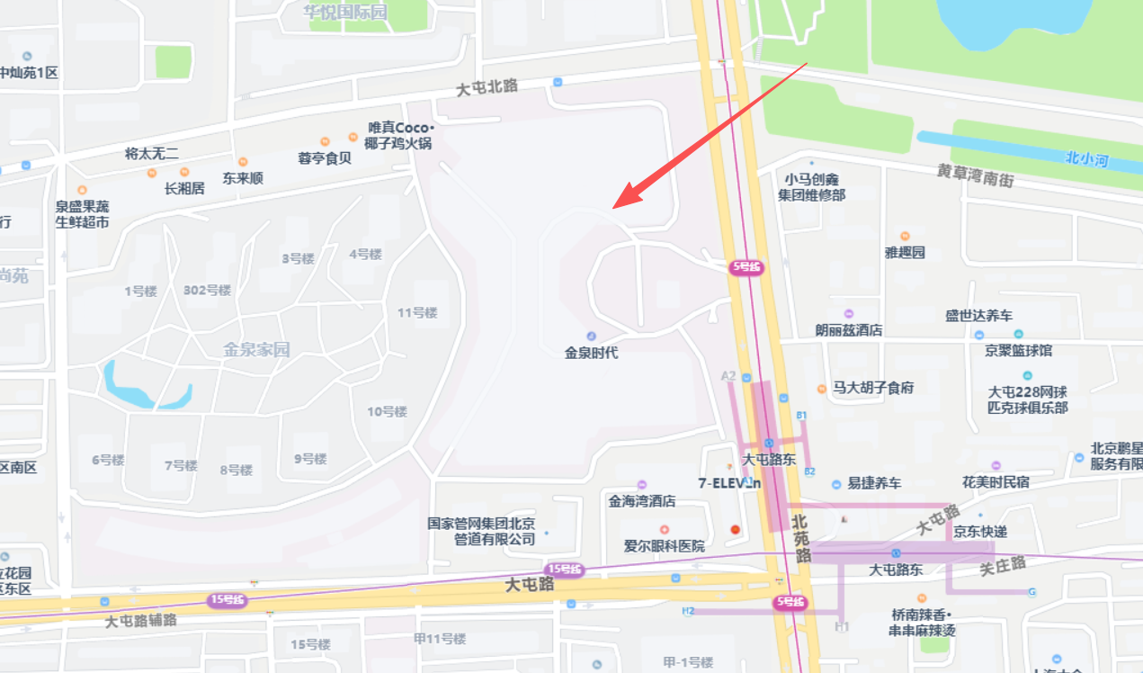 公司地图位置
